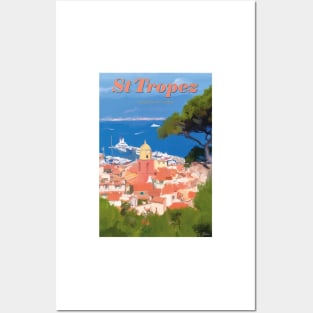 Saint Tropez, French Riviera France Posters and Art